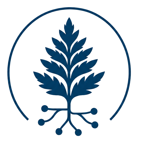 The Blue Fern Co. logo
